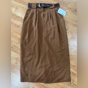 Vintage midi skirt sz 10